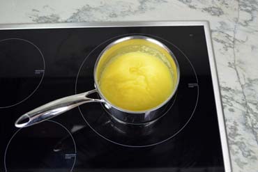 Cook the polenta:
