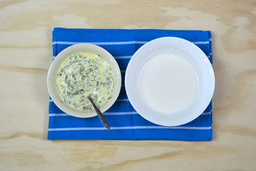 Make the remoulade sauce & fish batter: