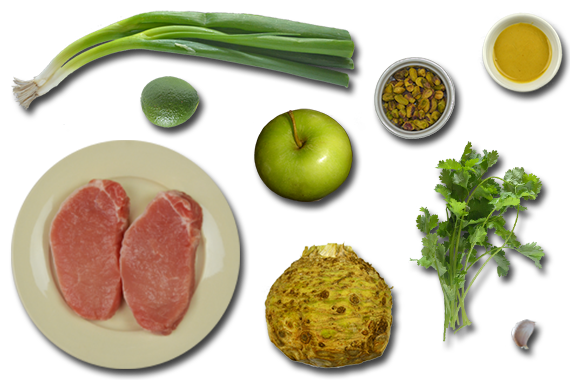 Pork-Steaks-with-Pan-Sauce Ingredients