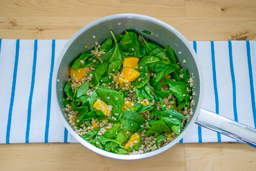 Make Farro Salad: