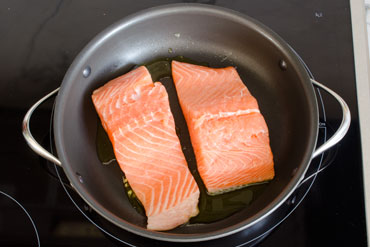 Cook Salmon Fillets: