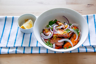 Dress Sweet Potatoes: