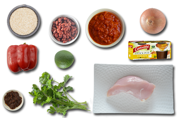 Mexican-Chicken-Stew Ingredients